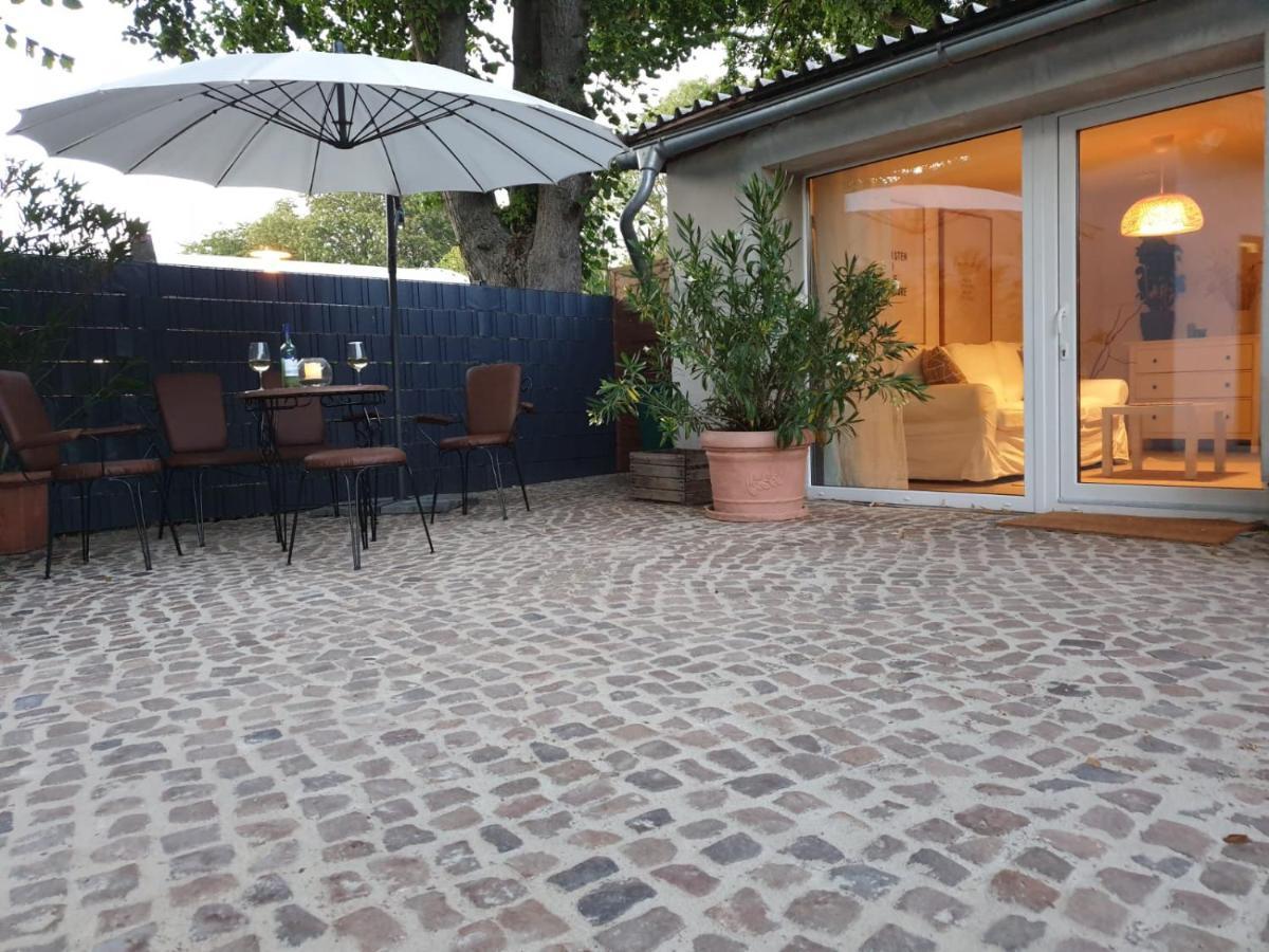 מגדבורג Ferienwohnung Lindenhof, Zentrumsnah Mit Terrasse Und Grillmoeglichkeit מראה חיצוני תמונה