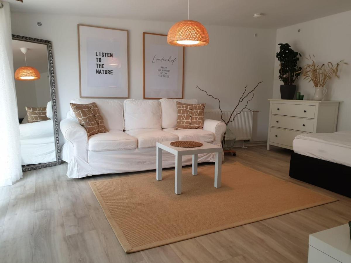 מגדבורג Ferienwohnung Lindenhof, Zentrumsnah Mit Terrasse Und Grillmoeglichkeit מראה חיצוני תמונה