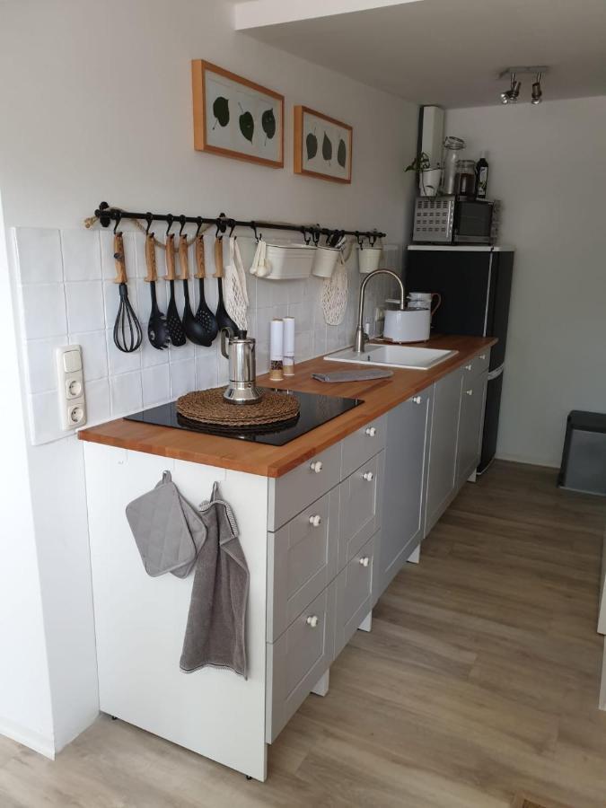 מגדבורג Ferienwohnung Lindenhof, Zentrumsnah Mit Terrasse Und Grillmoeglichkeit מראה חיצוני תמונה